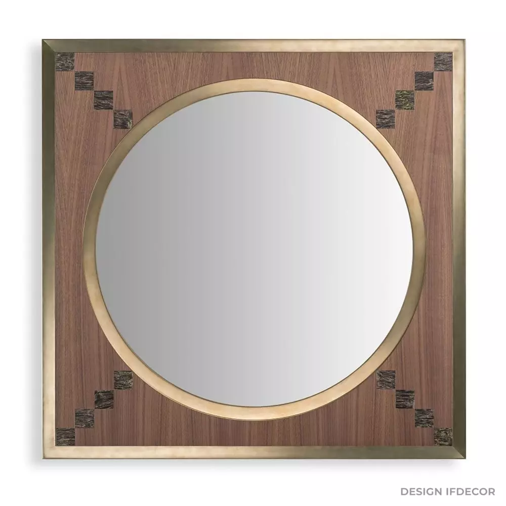 Настенное зеркало в раме Инстария
