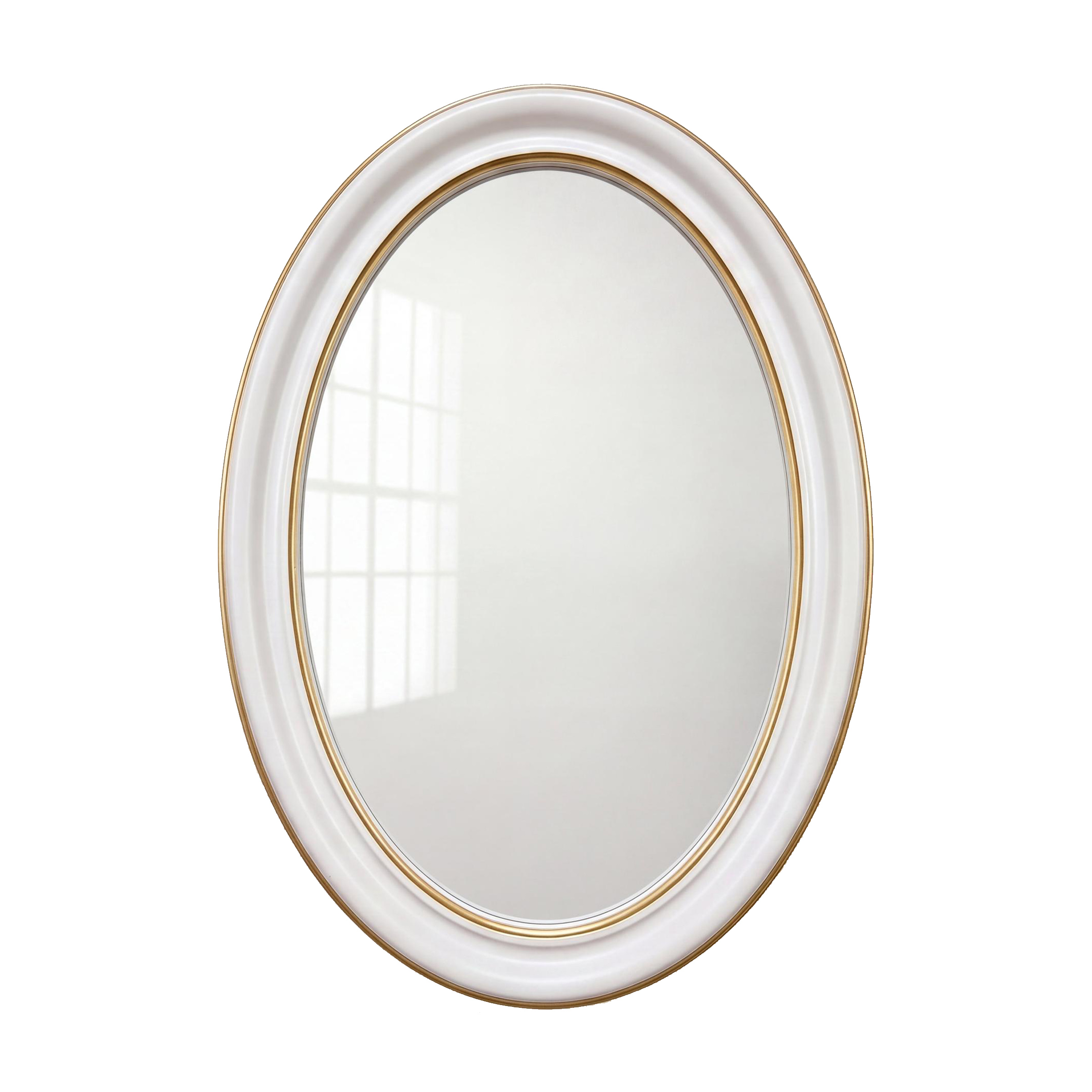 Овальное зеркало Антик