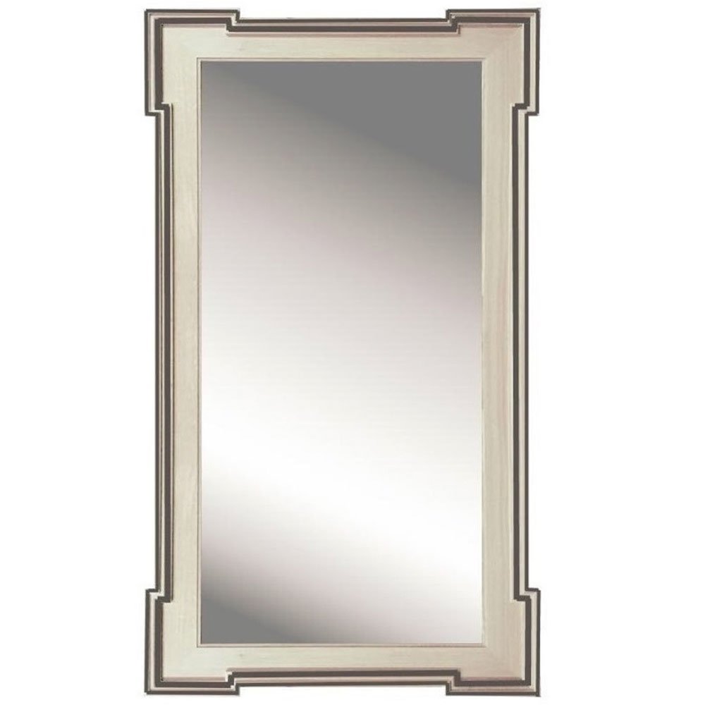 Фигурное зеркало в латунной раме 06