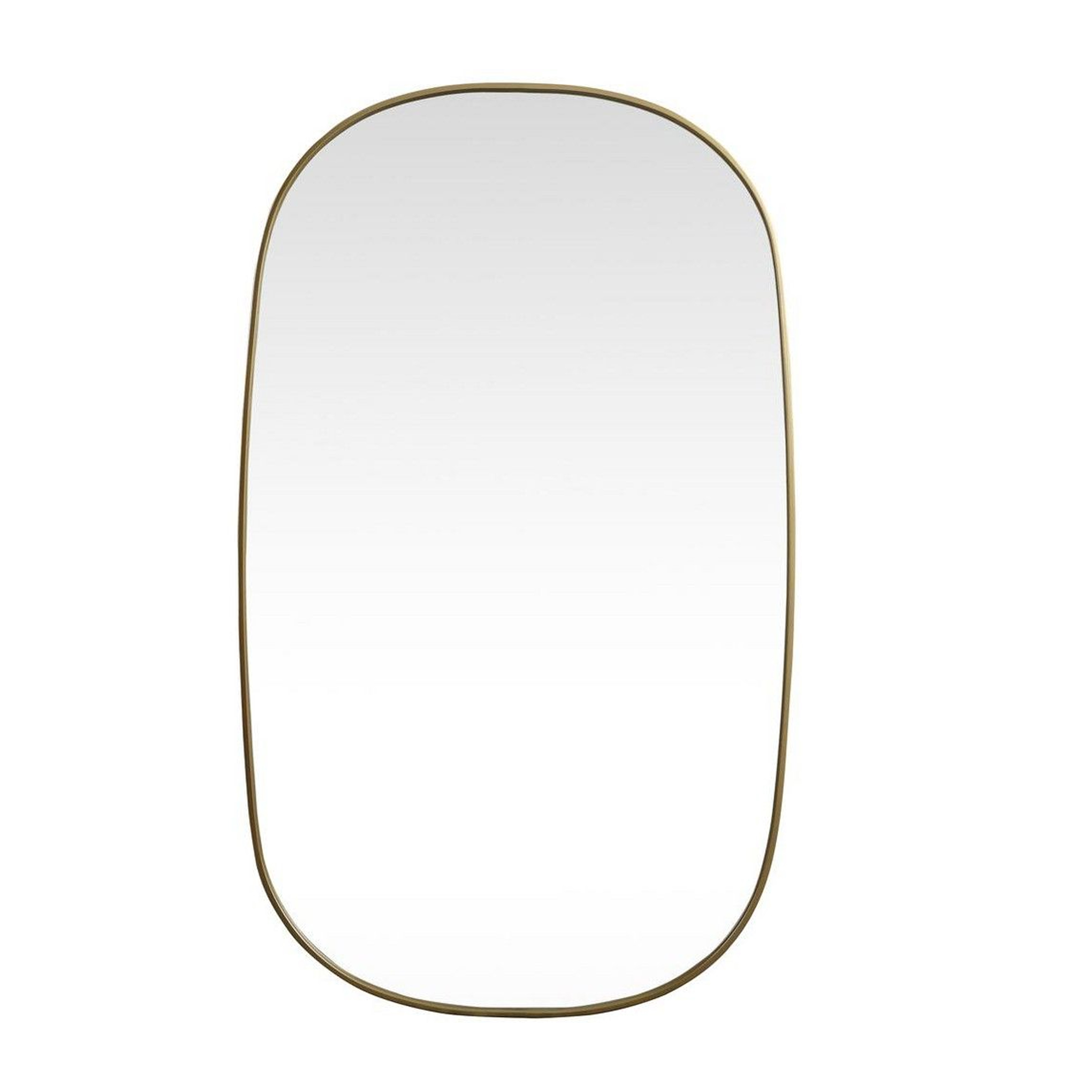 Овальное в металлической раме