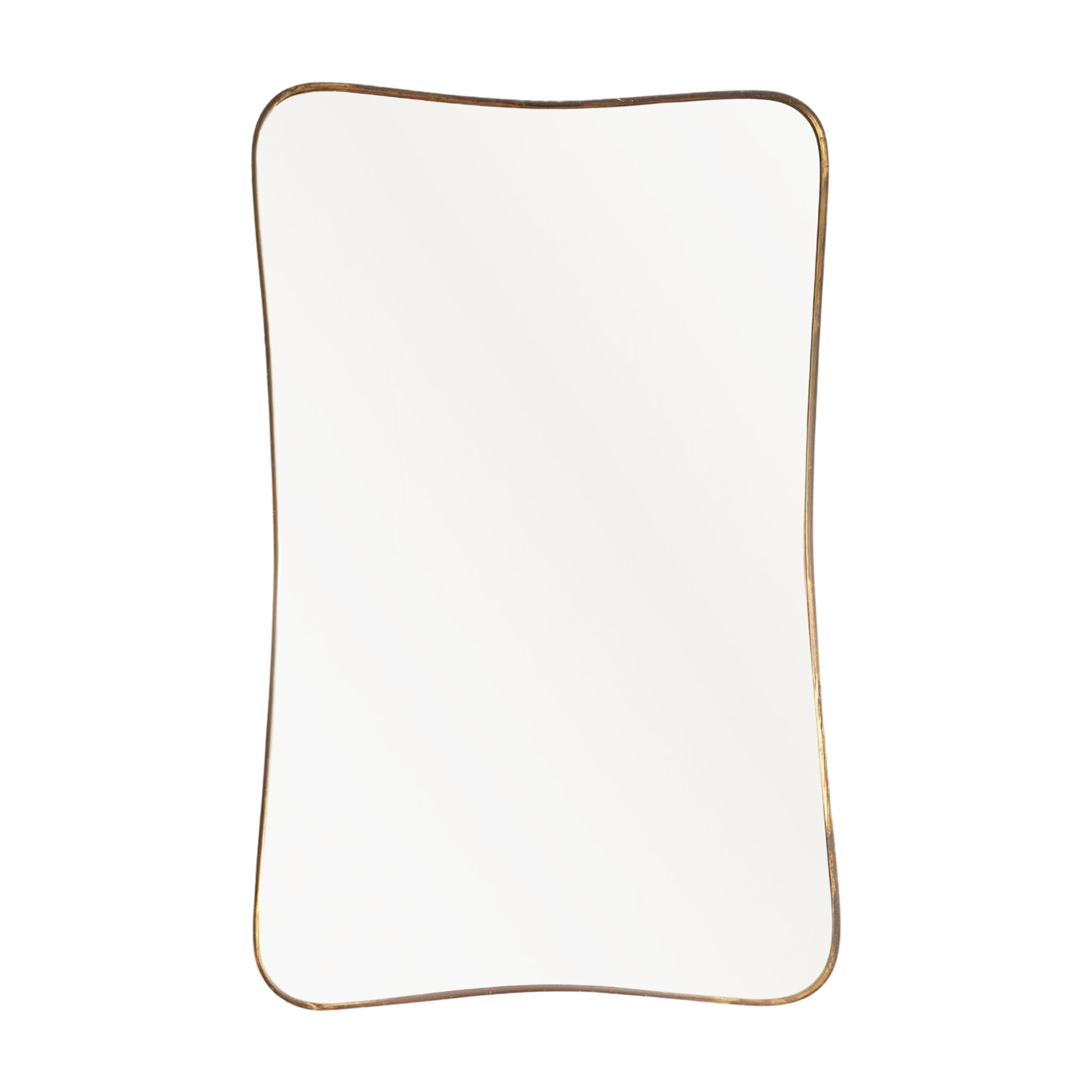 Зеркало в металлической раме