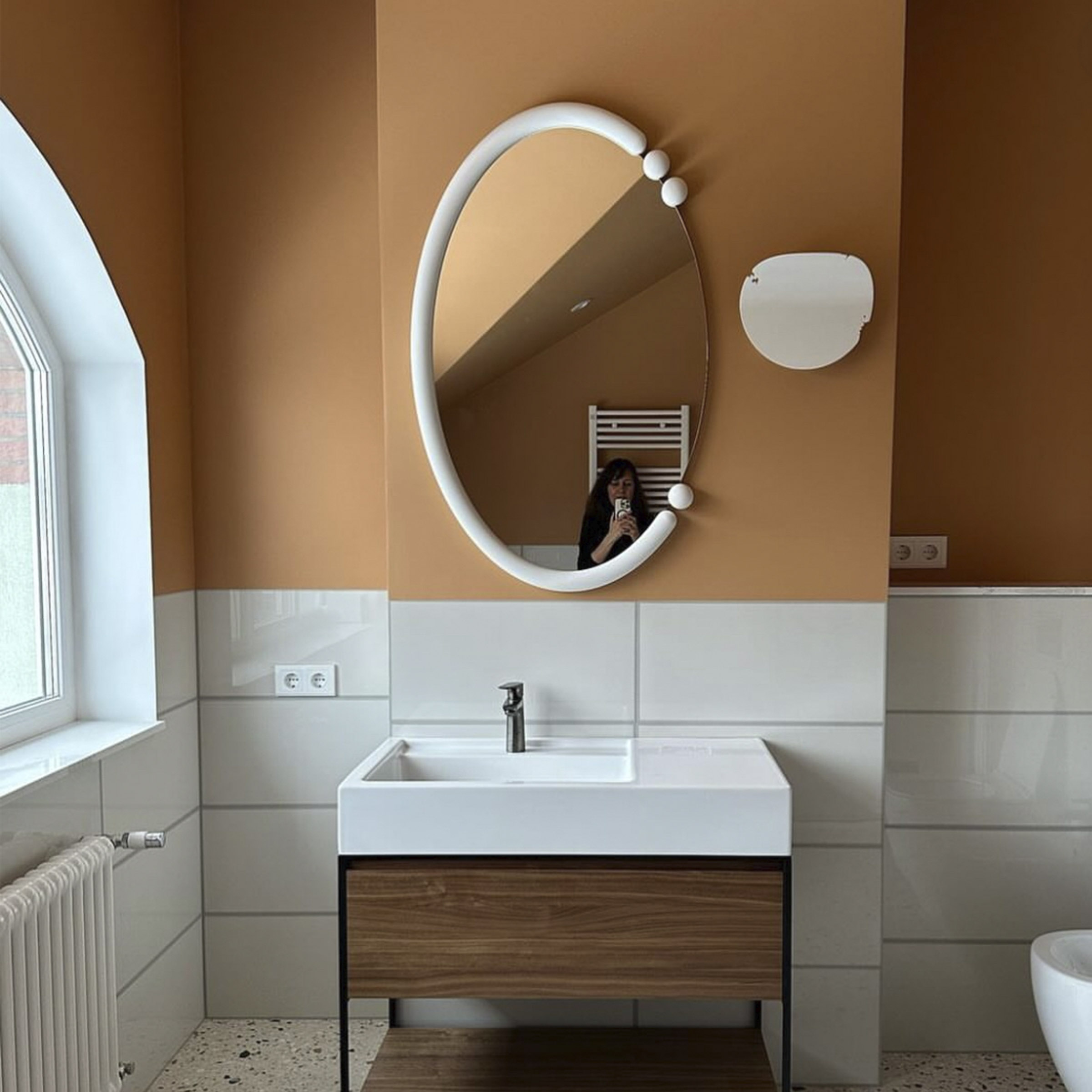 зеркало овальное