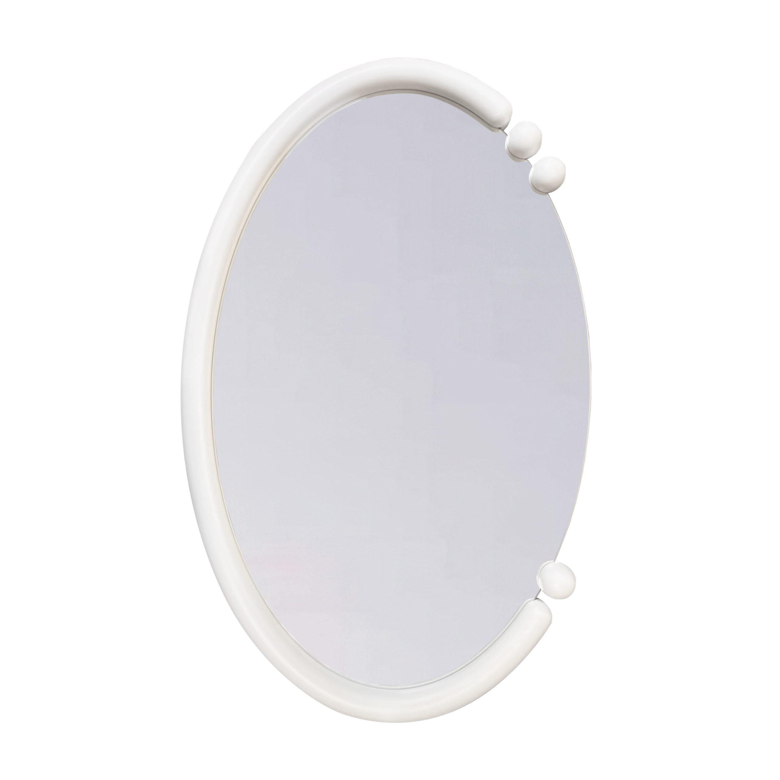 Зеркало овальное с шарами