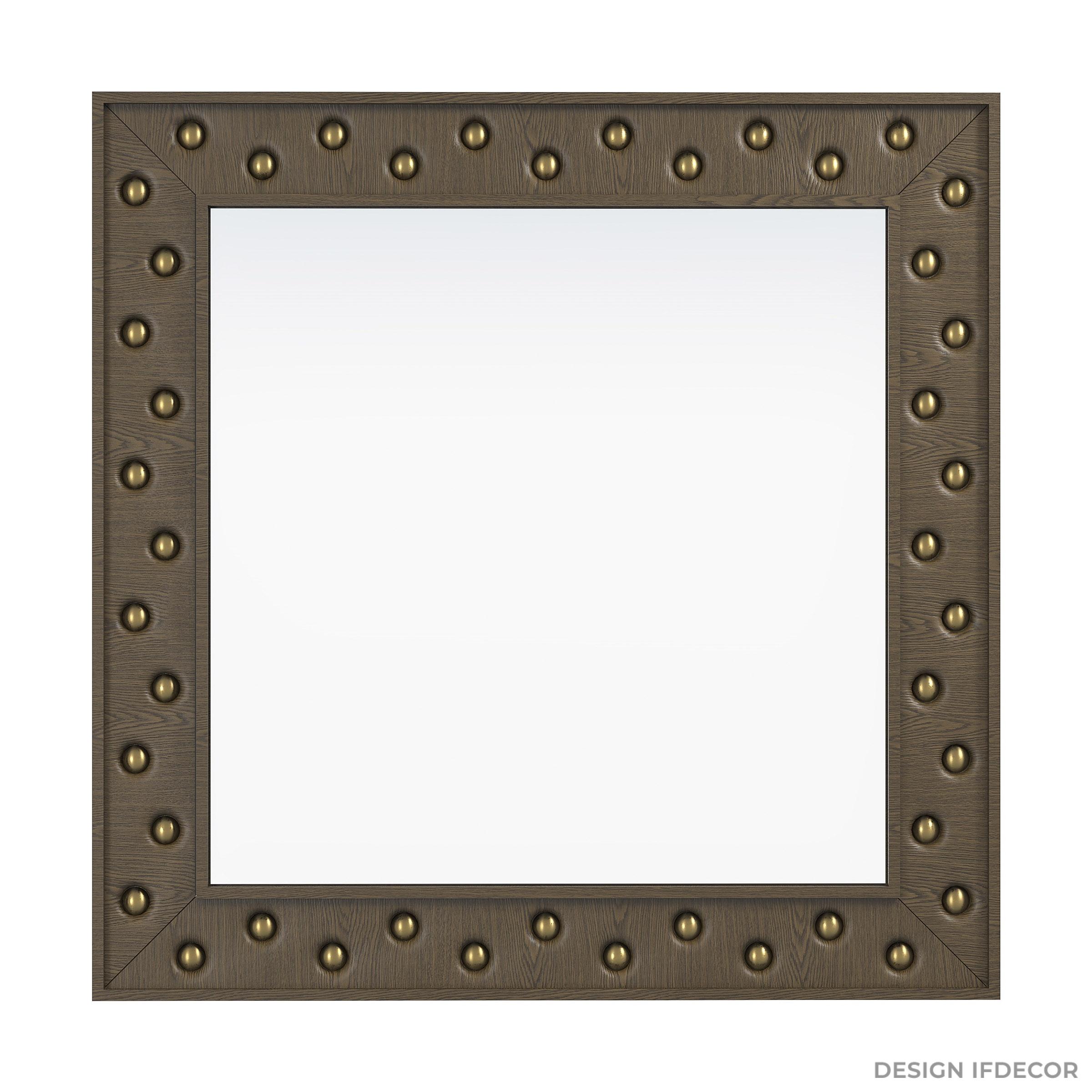 Зеркало в деревянной раме Ноче