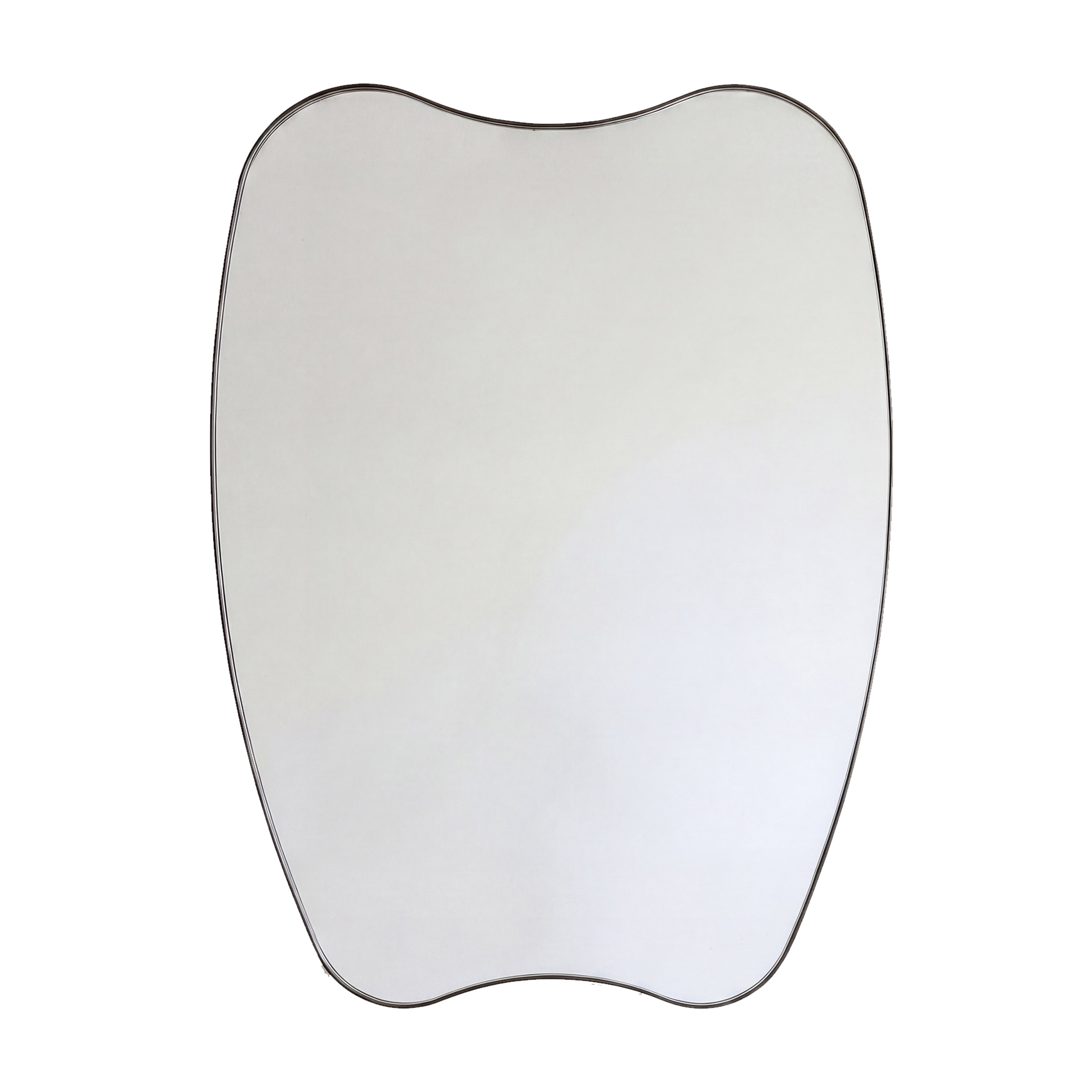 Зеркало в металлической раме Фигурное-12